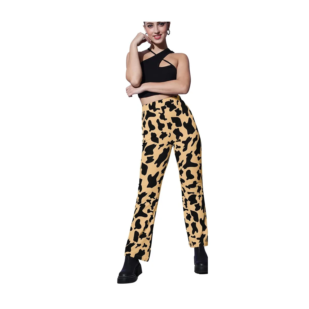 Polyester Cow Pattern Pants - Textiles & Apparel by Cara Exim