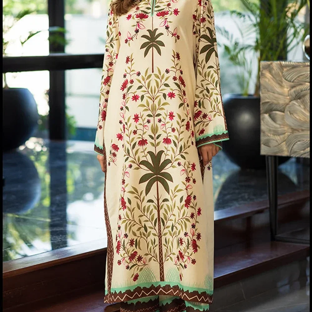 Digital Printed Korean BSY Fabric Cord Set - Textiles & Apparel by Ayzel Pvt. Ltd.