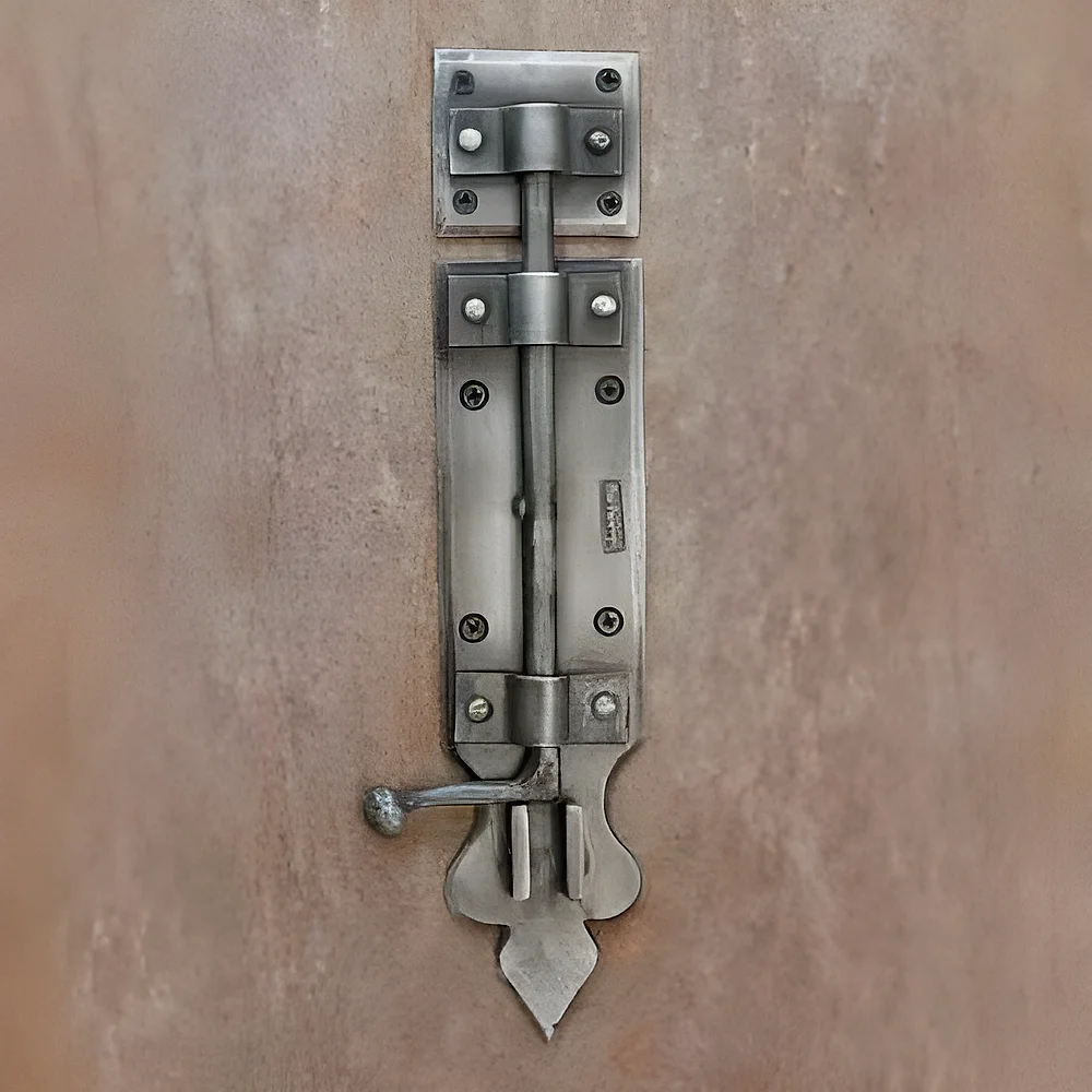 Iron Door Bolt 12 inch - Metals & Alloys by The Hardware Hut