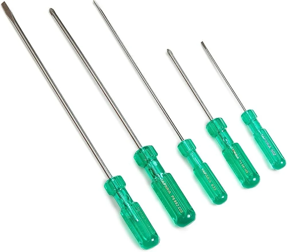 Taparia 5 Piece Slotted Phillips Screwdriver Set - Industrial Supplies & Tools by Shravan Industrial Solutions