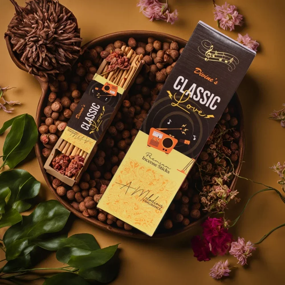 Divine's Charcoal-Free Melodious Fragrance Incense Sticks - Home & Kitchen by Divine Industries