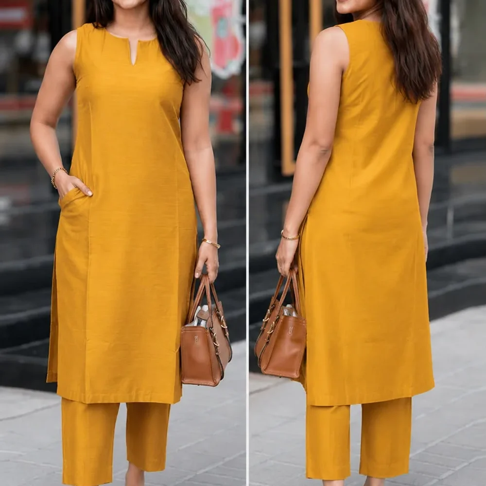 Rayon Casual Wear Kurti with Pant - Textiles & Apparel by Egf International