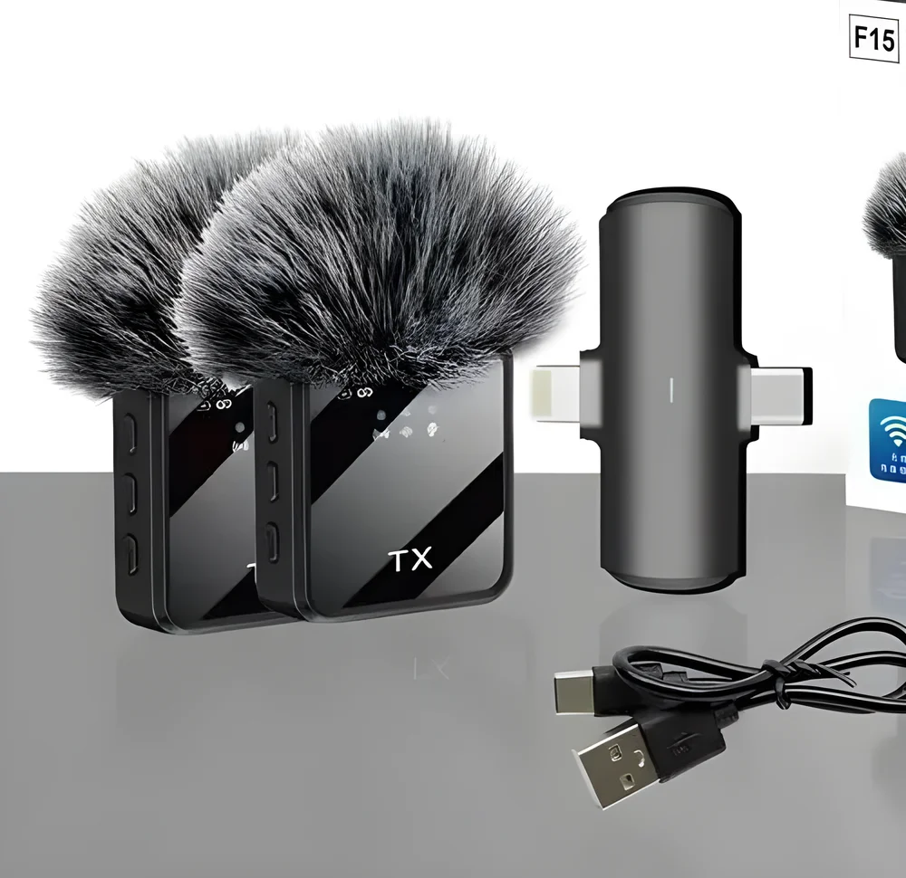 Wireless USB-C Microphone - Electronics & Electrical by Aaradhya Nutrabites