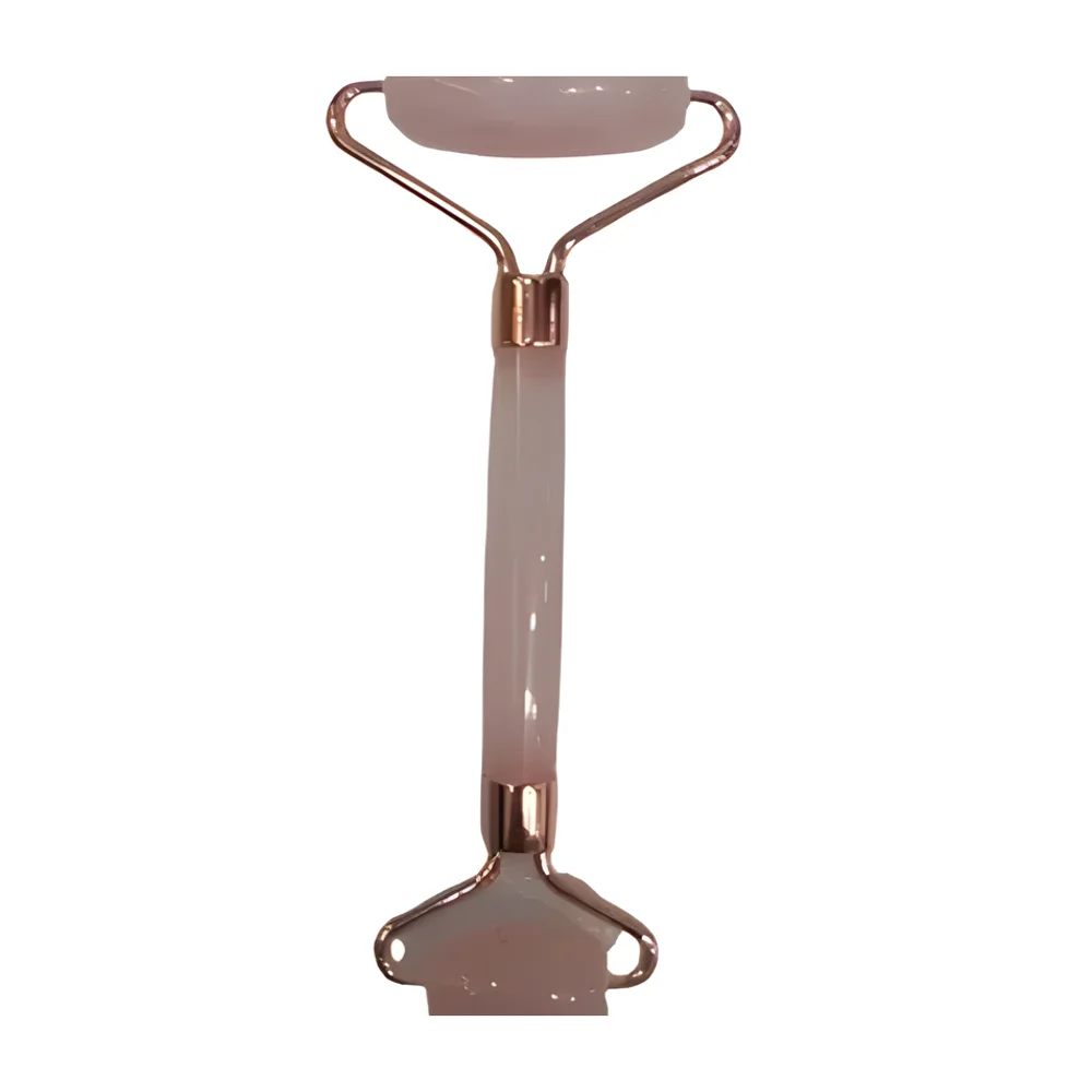 Natual Roze Quartz Massage Roller - Beauty & Personal Care by Sarah Agate