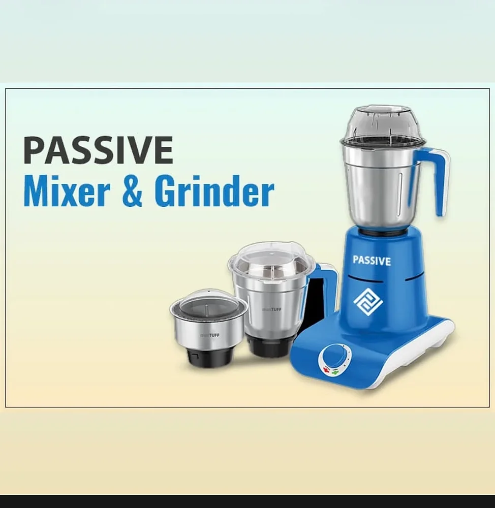 PASSIVE Mixer Grinder - Electronics & Electrical by Passive Products Ltd.
