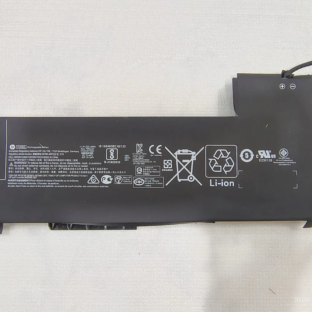HP W09XL 4000 mAh Li-ion Laptop Battery - Electronics & Electrical by Kingfast Technologies