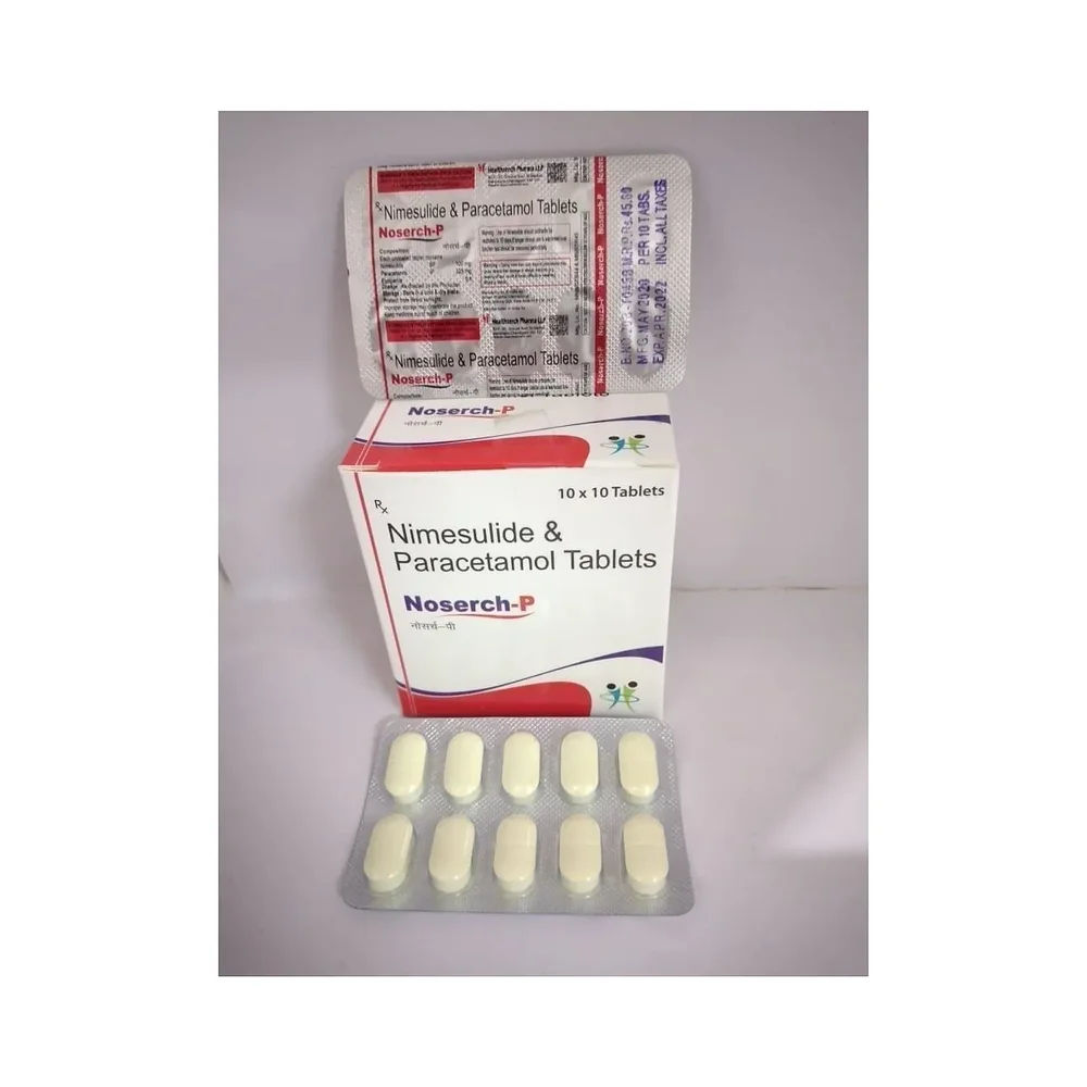 Nimesulide Paracetamol Uncoated Tablets - Healthcare & Medical by Healthserch Pharma LLP
