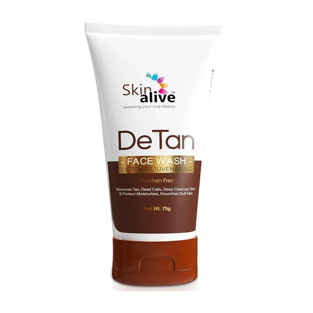 Skin Alive Detan Facewash with Clove Oil - Beauty & Personal Care by DS Enterprises