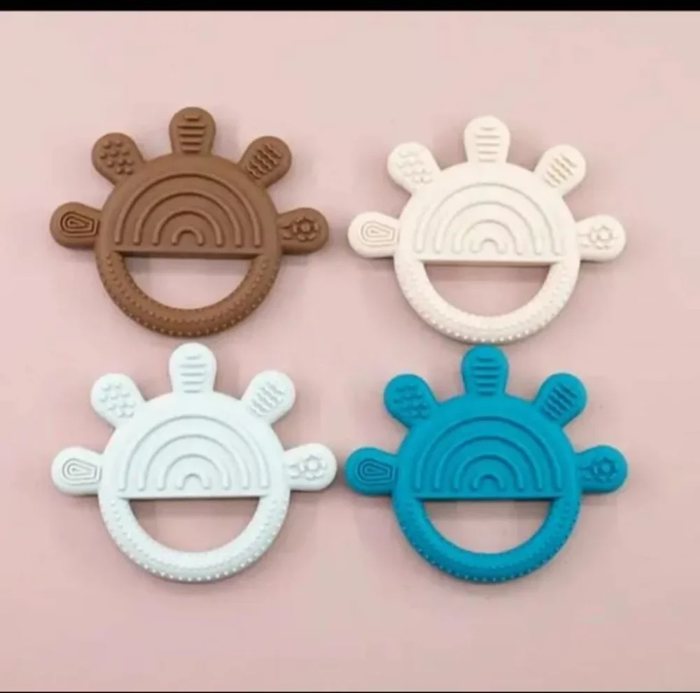Silicone Palm Water Filled Teether - Plastics & Rubber by Shree Anant International