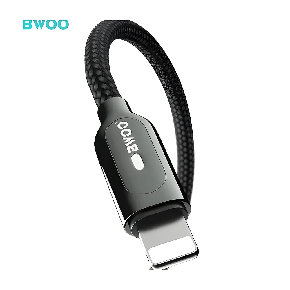 BWOO X131l Nylon Braided Fast Data Cable - Electronics & Electrical by Ibni Pvt. Ltd.