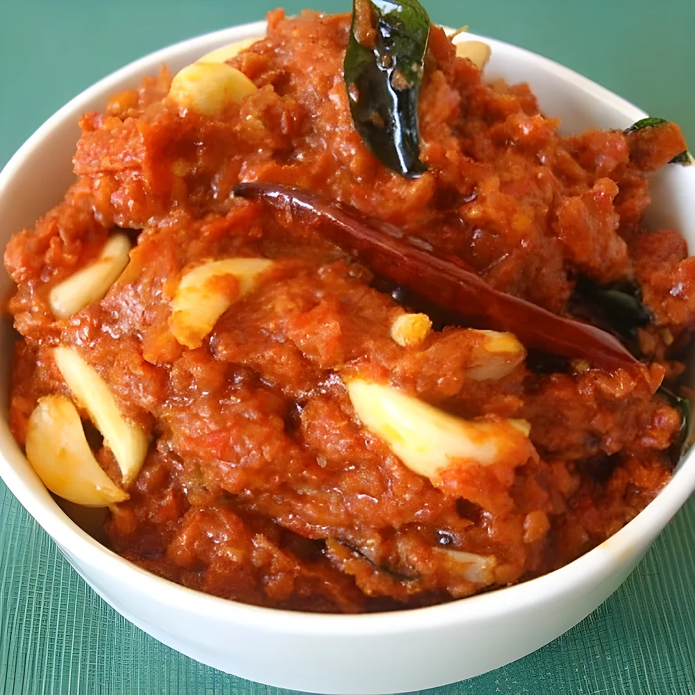 Spicy Tangy Garlic Pickle - Food & Agriculture by Sarvopari Global