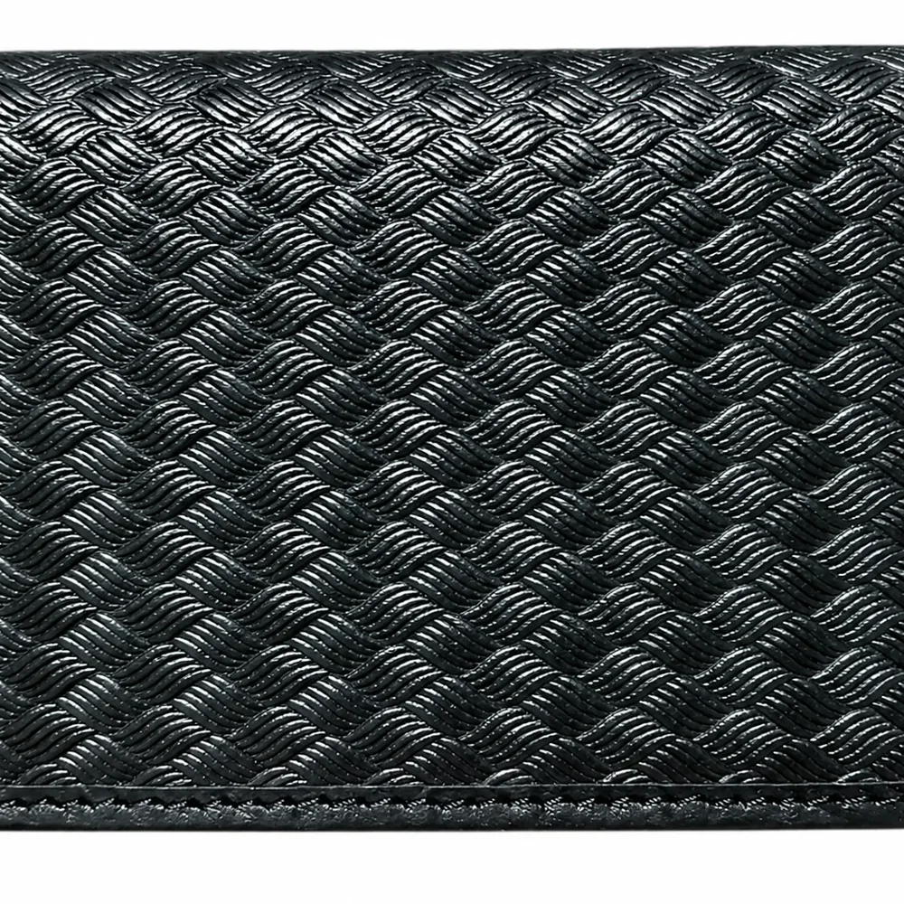 Amadika Woven Leather Card Holder - Footwear, Bags & Leather Goods by SB Leather & Home Furnishing LLP