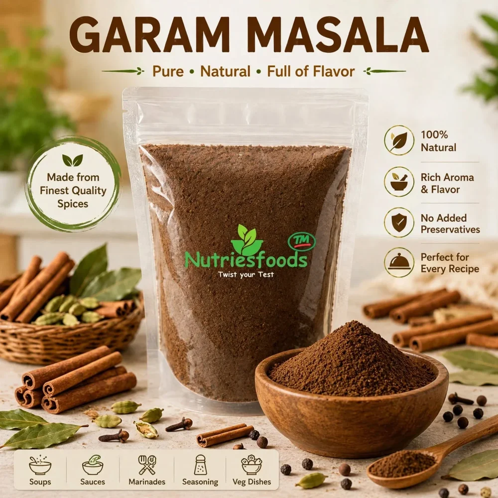 Premium Garam Masala - Food & Agriculture by Nutriesfoods