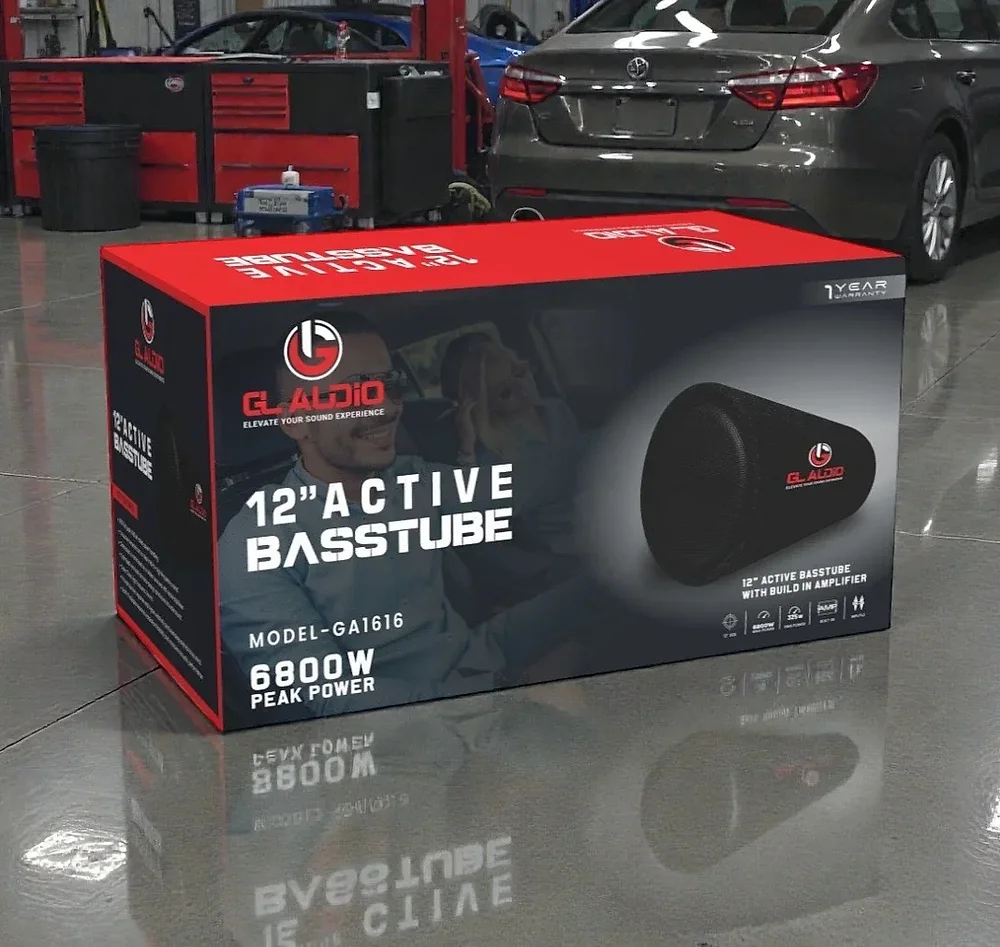 12 Inch Active Bass Tube GA1616 - Electronics & Electrical by GT Car Accessories