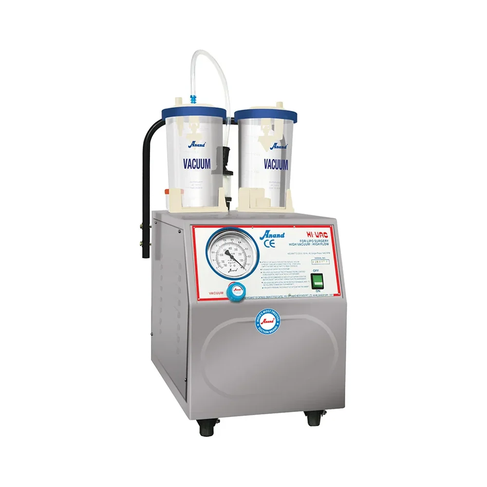 Anand HI-VAC SS Rotary Pump Surgical Suction Unit - Healthcare & Medical by Accurate Surgicals