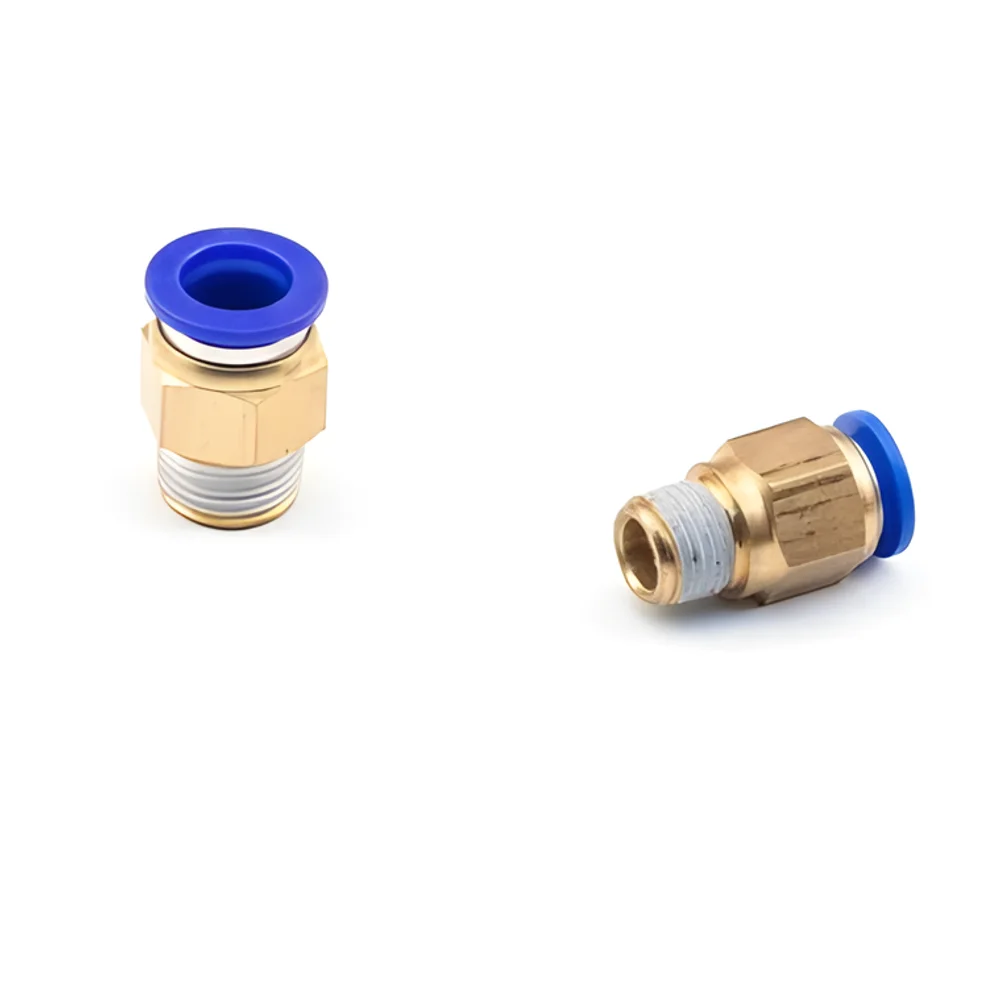 Brass Pneumatic Hose Fitting Male Connector - Construction & Building Materials by Ghosh and Bardhan Enterprise