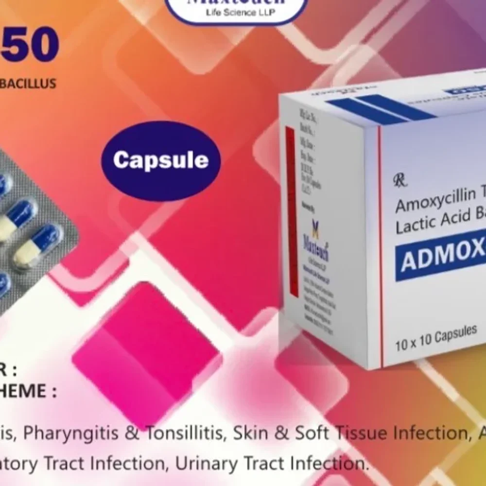 AMOXICILLIN 250 MG LACTIC ACID BACILLUS Capsule - Healthcare & Medical by Agris Food Ingredients