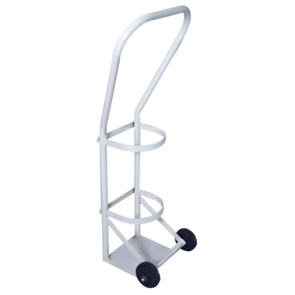 Mild Steel Oxygen Cylinder Trolley for Hospitals - Healthcare & Medical by Medicom International