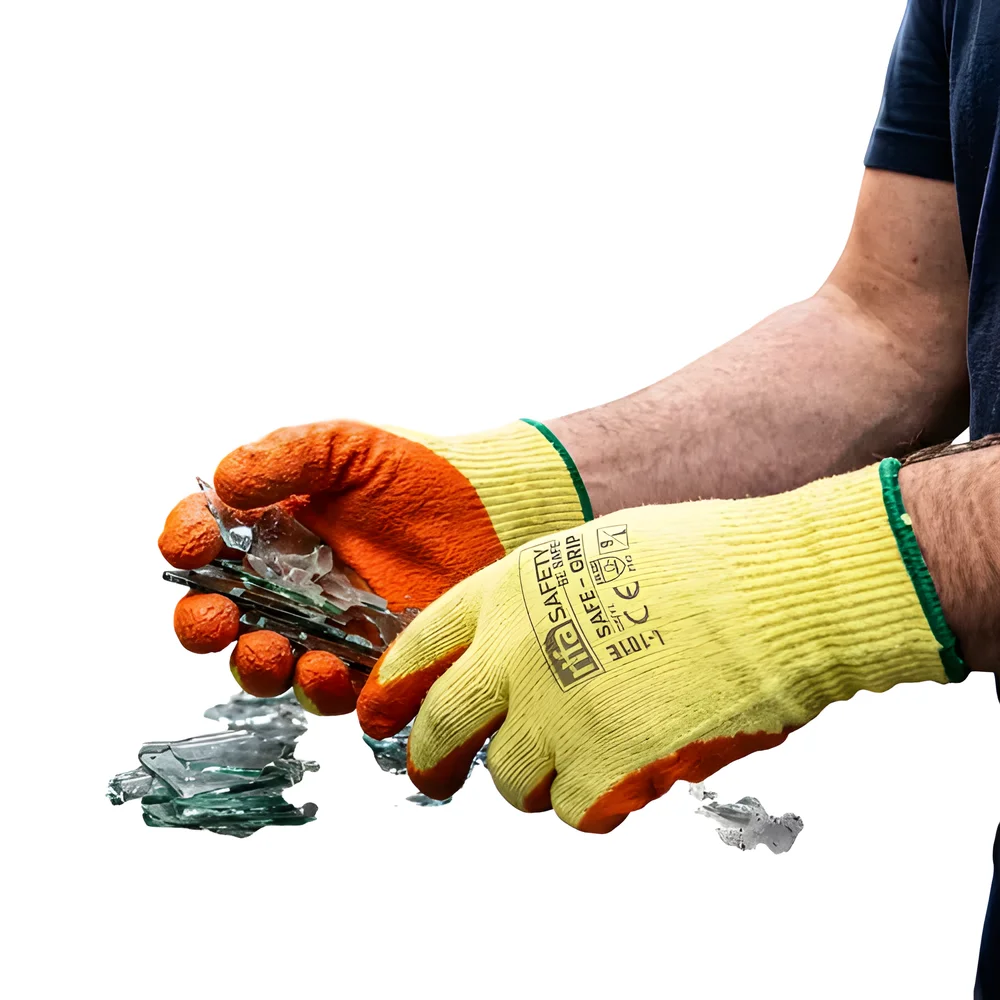 Rifa Safety Crinkled Latex Coated Gloves - Industrial Supplies & Tools by JD Tech Industries