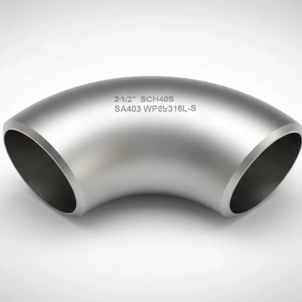 Stainless Steel 304 90 Degree Pipe Elbow - Metals & Alloys by Yashavi Metal Industries