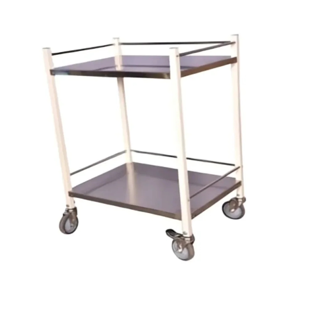 Mild Steel Hospital Utility Trolley - Healthcare & Medical by Medicom International