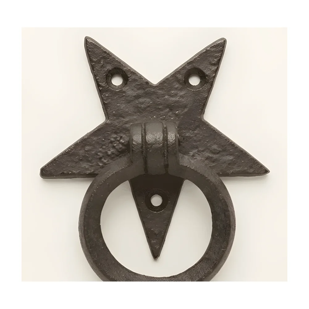 Cast Iron Star Shaped Ring Pull - Metals & Alloys by The Hardware Hut