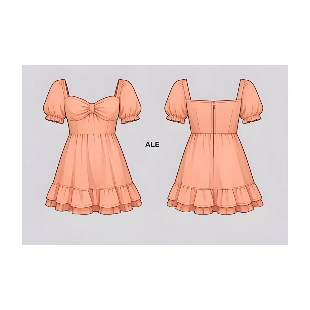 Womens Short Dress Stitching Service - Textiles & Apparel by A Lagishetty Enterprise