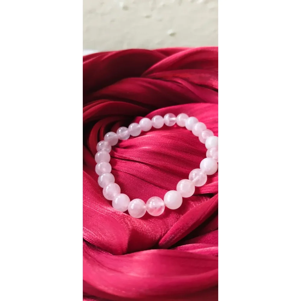 Rose Quartz Bracelet - Home & Kitchen by Zairish Global