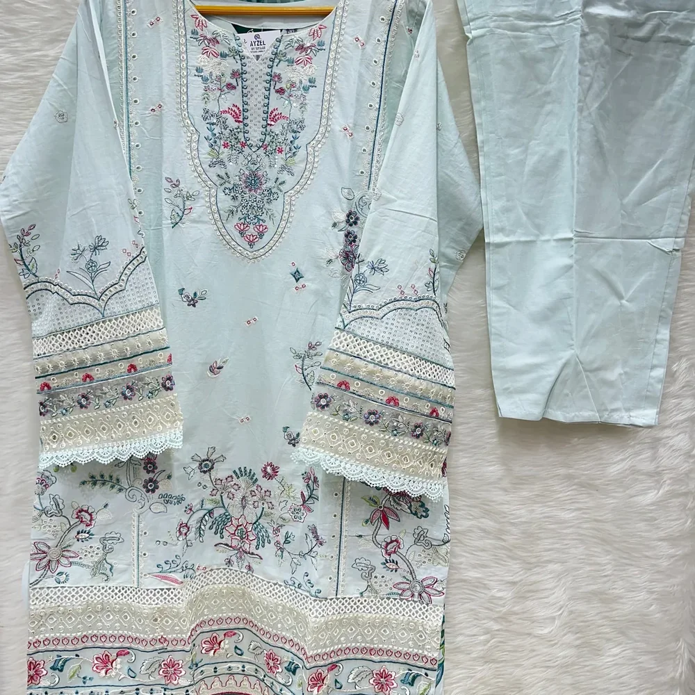 MUSHQ BY AYZEL 1729B Lawn Kurta Set - Textiles & Apparel by Ayzel Pvt. Ltd.