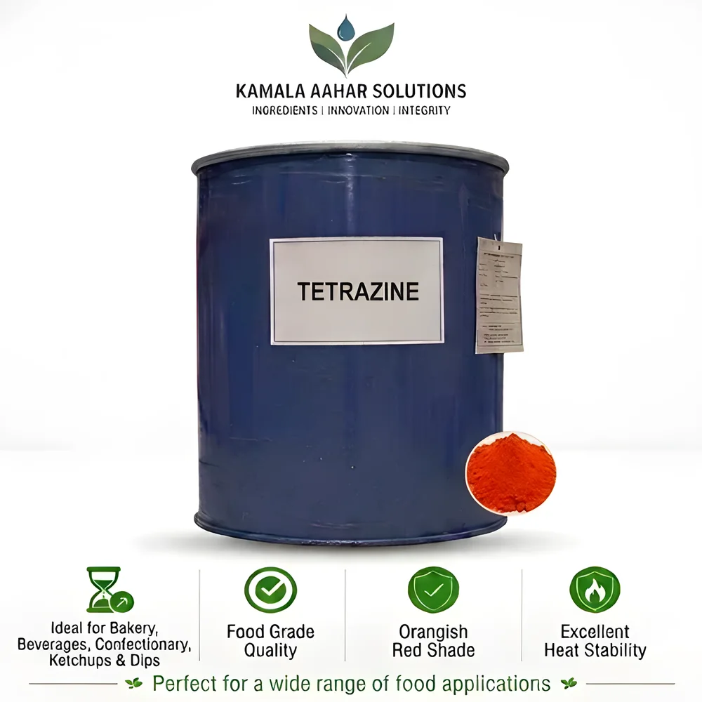 Orange Synthetic Food Color Powder - Chemicals & Raw Materials by Kamala Aahar Solution