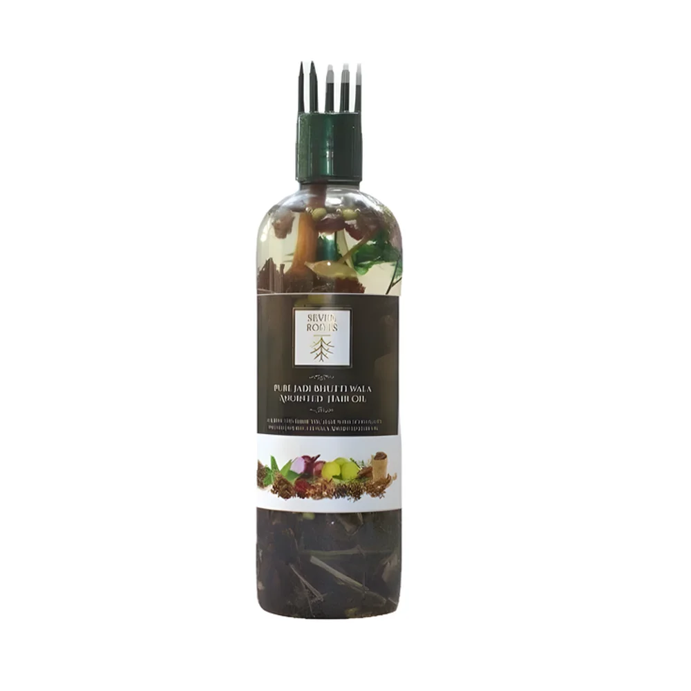 Ayurvedic Jadi Buti Hair Oil - Beauty & Personal Care by Seven Roots Herbal Care Pvt. Ltd.