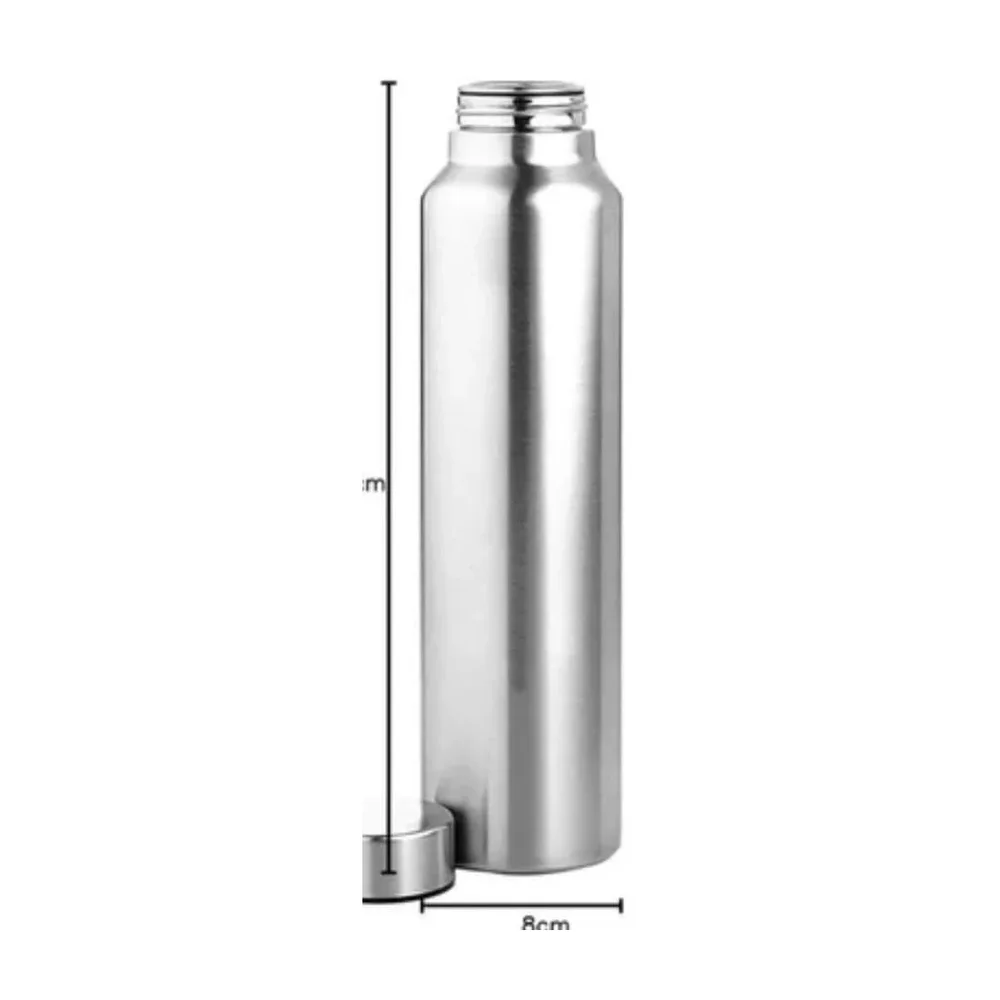 SS 304 Single Wall Insulated Steel Water Bottle, 1 Litre - Home & Kitchen by Shree Anant International