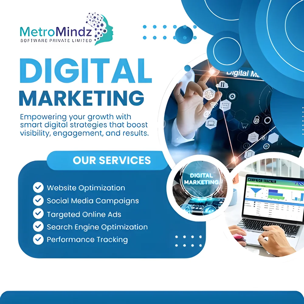 Result-Driven Digital Marketing Solutions - Business & Professional Services by M/S. Metro Mindz Software Pvt. Ltd.