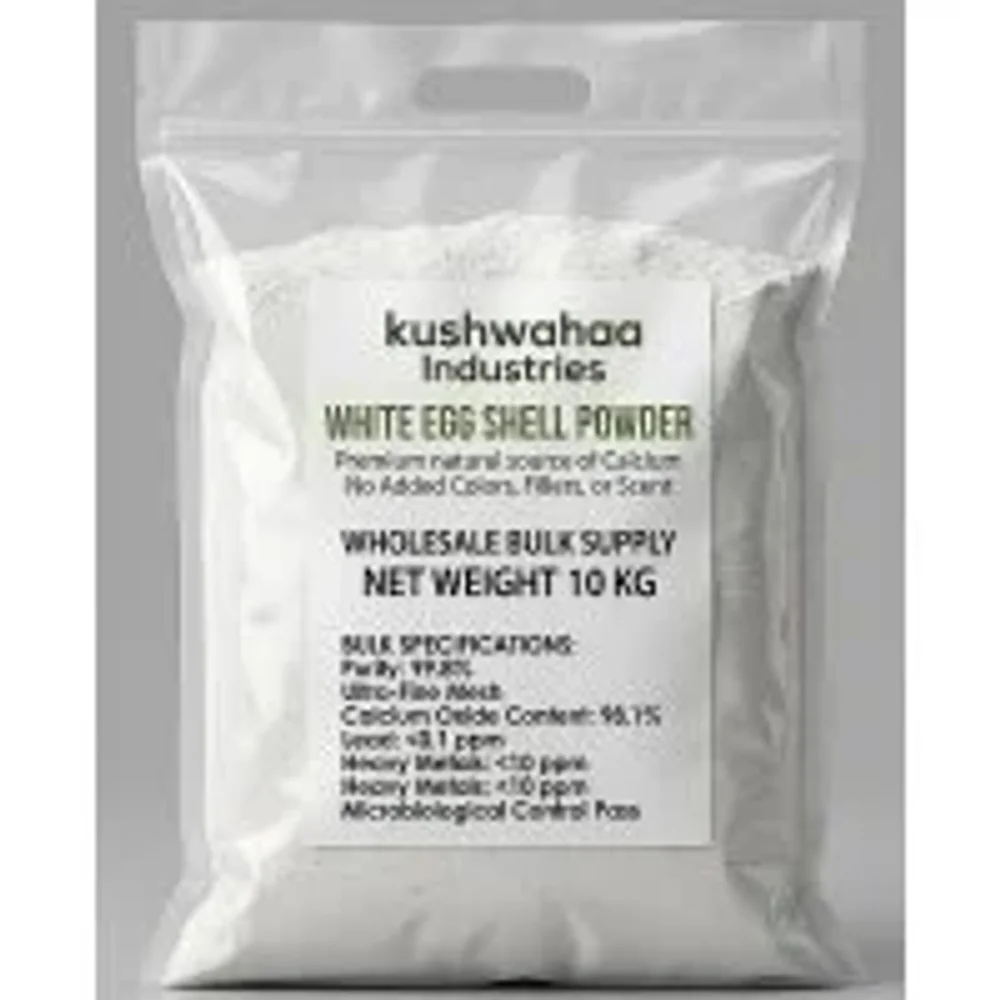 Ultra-Fine White Egg Shell Powder - Food & Agriculture by Shri Vinayaga Traders