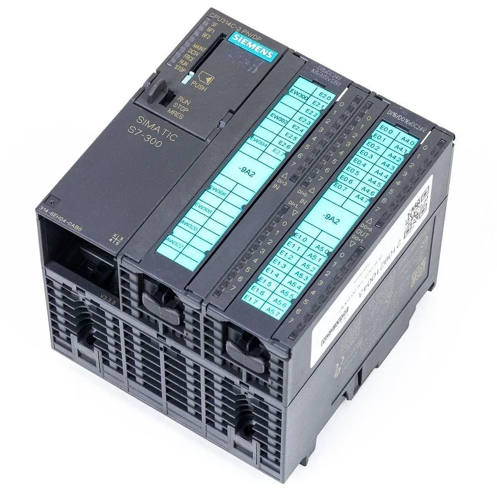 Siemens Simatic S7-300 6Es7314-6eh04-0ab0 Compact Cpu - Electronics & Electrical by Autonex Security Systems