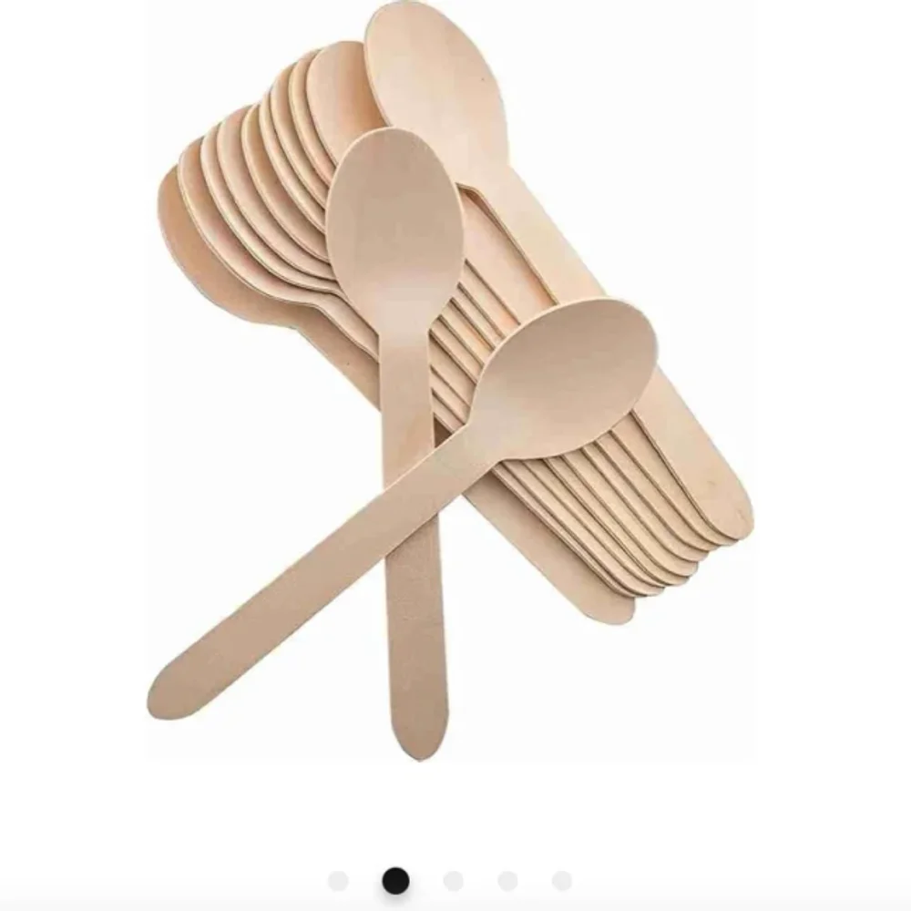 Birch Wood Disposable Spoon - Home & Kitchen by Dayal Enterprises