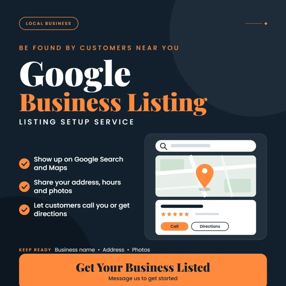 Google Listing Services - Business & Professional Services by Krishna Consultancy Services