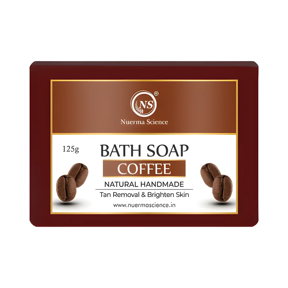 Nuerma Science Natural Herbal Coffee Bath Soap - Beauty & Personal Care by Acon Exports