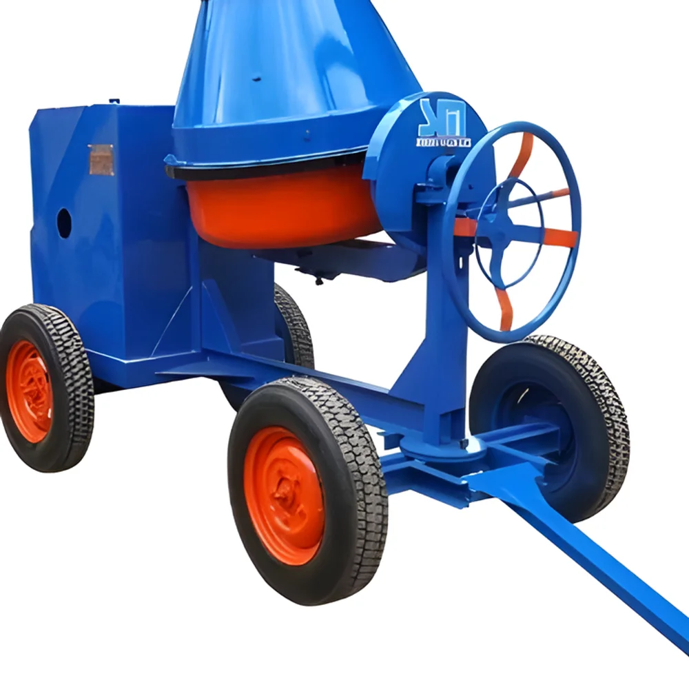 Blue Industrial Concrete Mixer Machine - Machinery & Equipment by Clesso Technocast Pvt. Ltd.