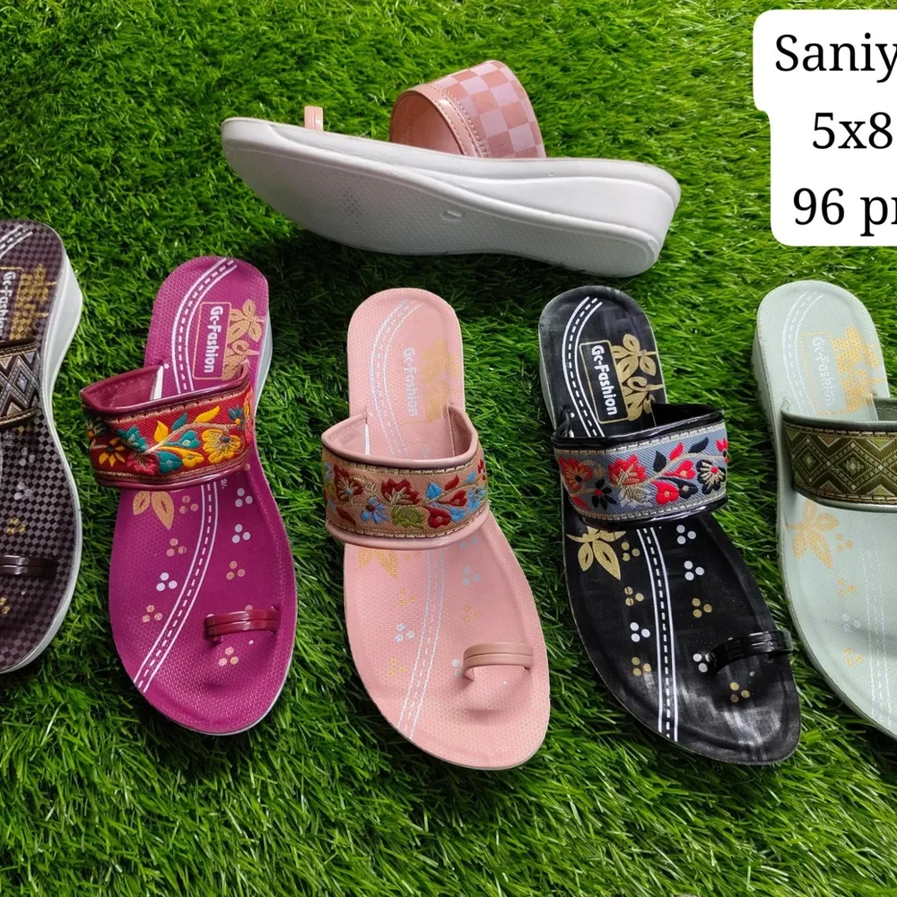 Ladies Pu Slippers - Footwear, Bags & Leather Goods by Genzis Footwear