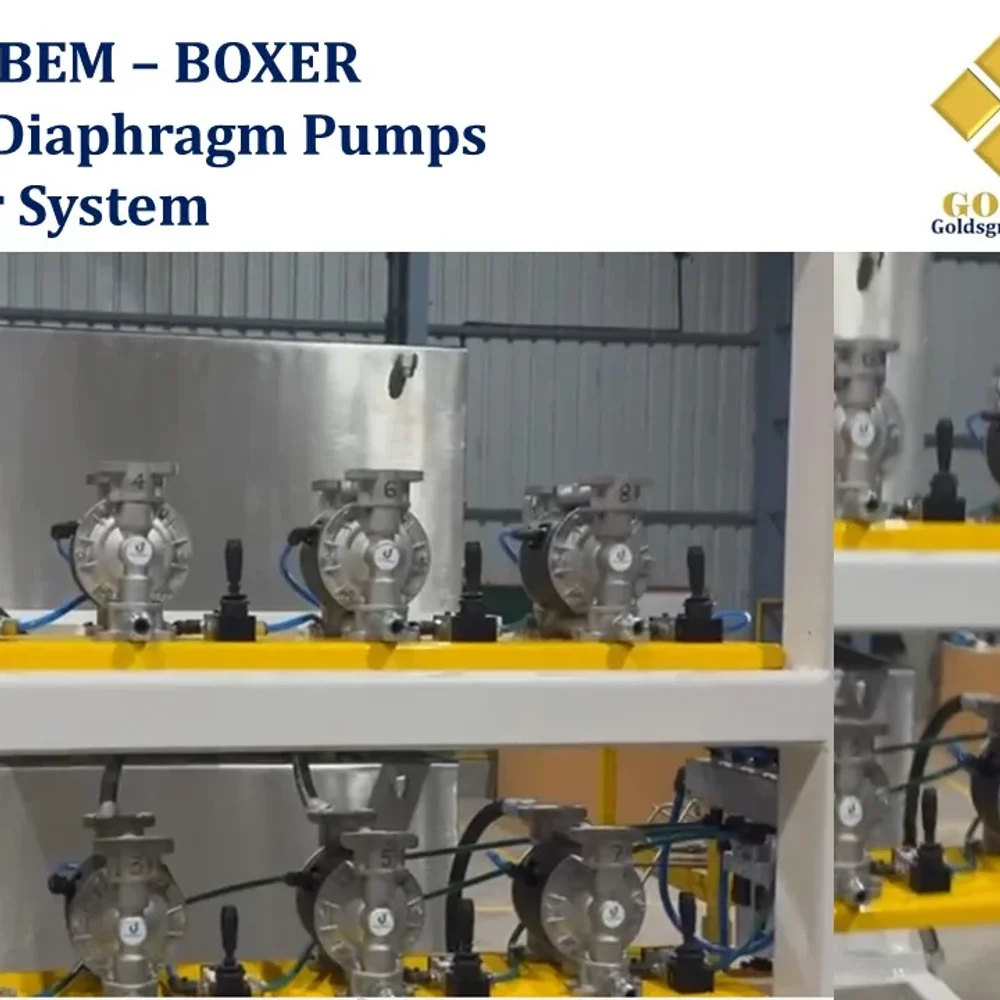 Air Operated Double Diaphragm Pump for Industrial Oil Transfer - Machinery & Equipment by Clesso Technocast Pvt. Ltd.