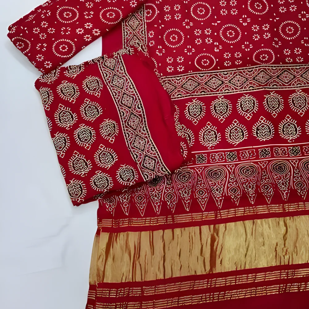 Printed Cotton Dress Material - Textiles & Apparel by Mayur Creation