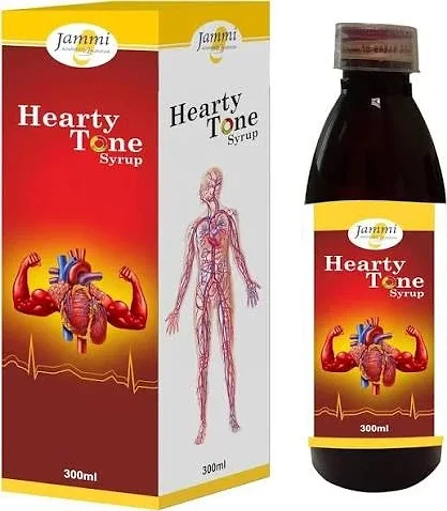 JAMMI Hearty Tone Syrup 300 ML - Healthcare & Medical by Ayurweb