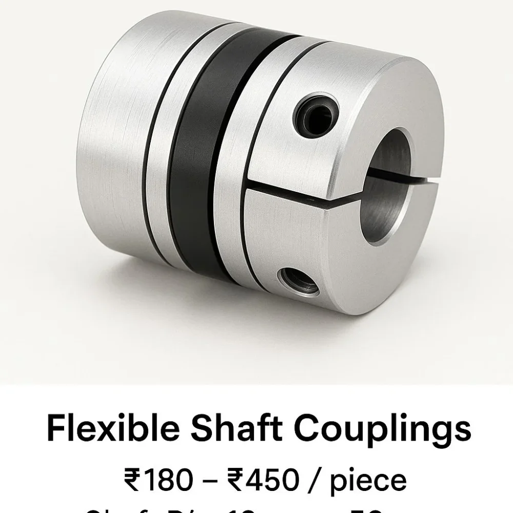 Flexible Jaw Gear Coupling, 200 Nm Torque, 55 mm Bore - Machinery & Equipment by VP Engineering