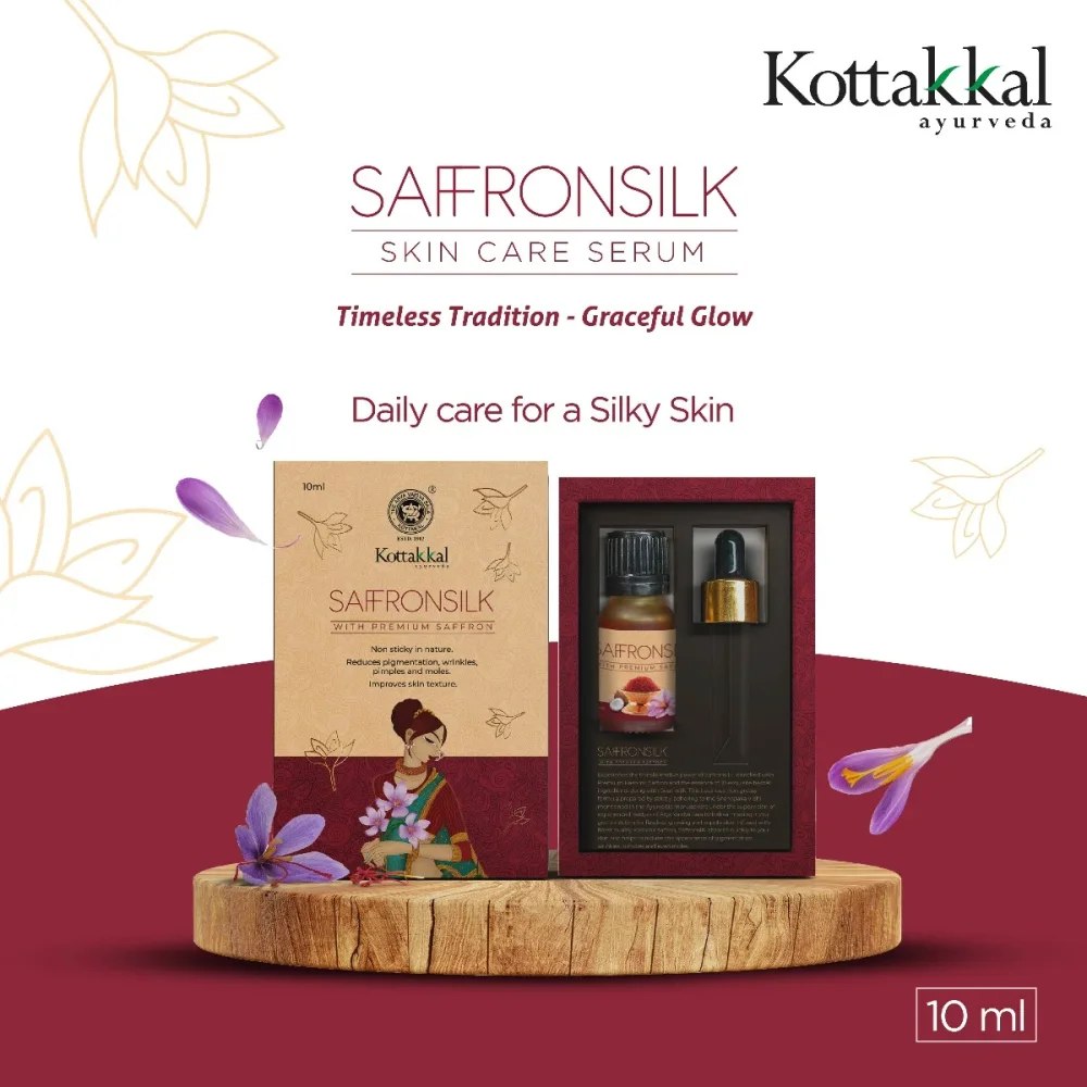 Saffron Silk Skin Care Serum - Beauty & Personal Care by Kaithwar Sales