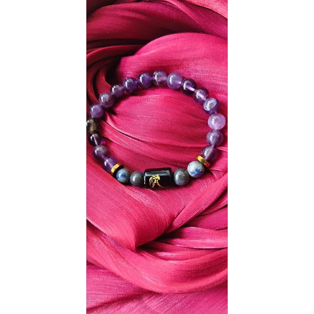 Aquarius Rashi Bracelet - Gems & Jewelry by Zairish Global