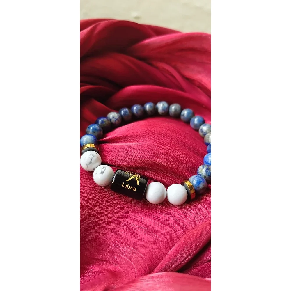 Libra Rashi Bracelet - Gems & Jewelry by Zairish Global