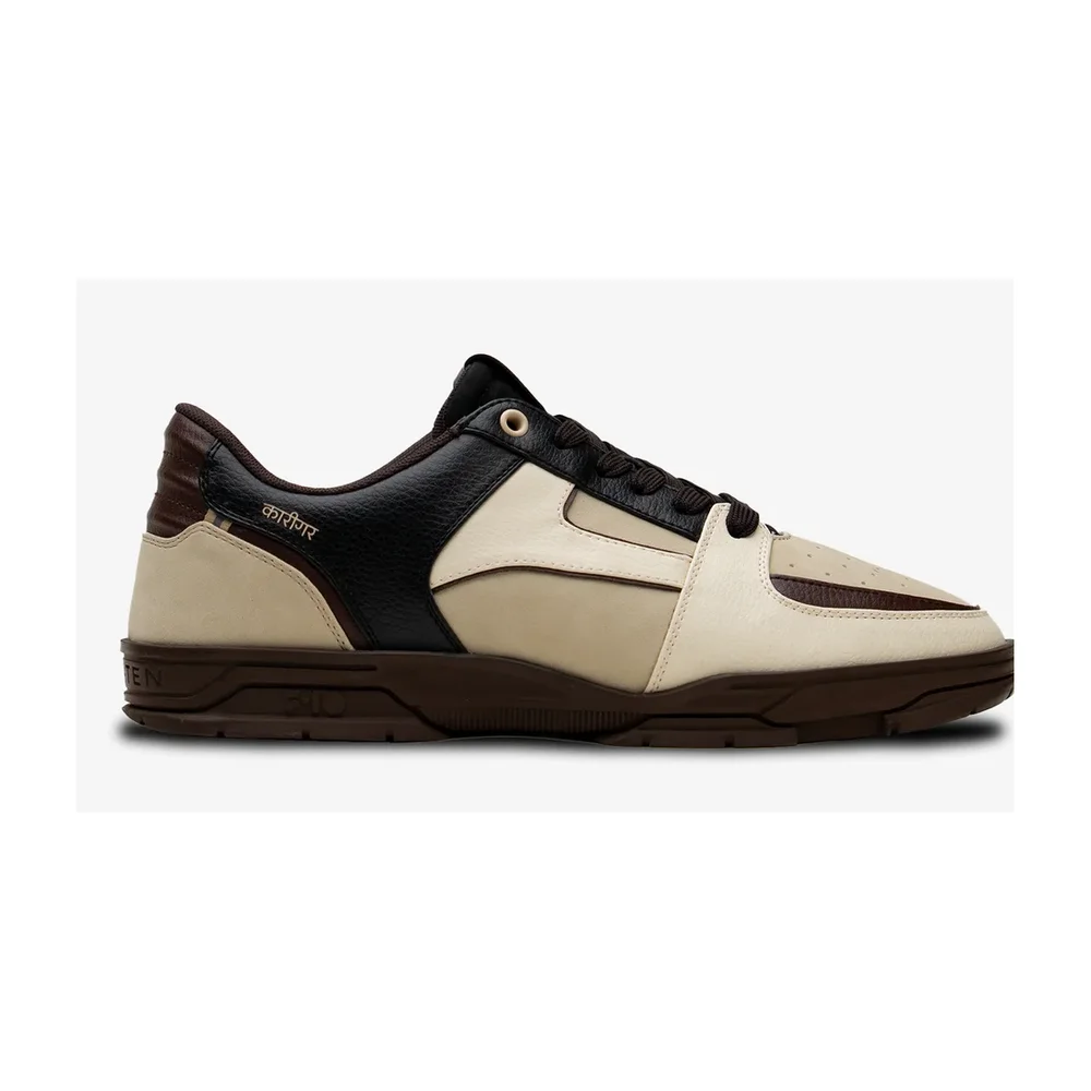 Mousse Karigar Affogato Low-Top Sneakers - Footwear, Bags & Leather Goods by Disruptive Fashion Pvt. Ltd.