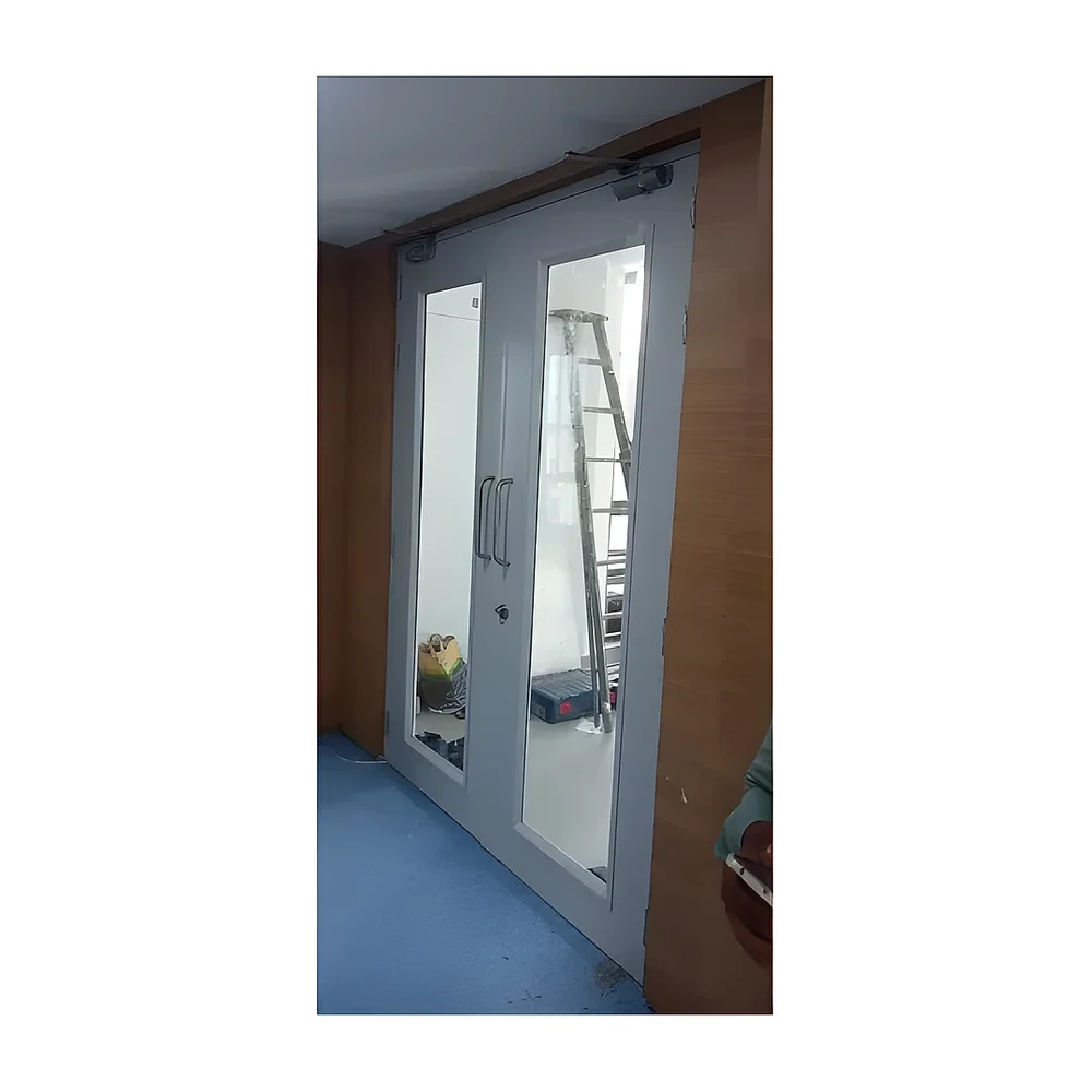 Metal Fire Rated Door with Vision Panel - Construction & Building Materials by Star Associates