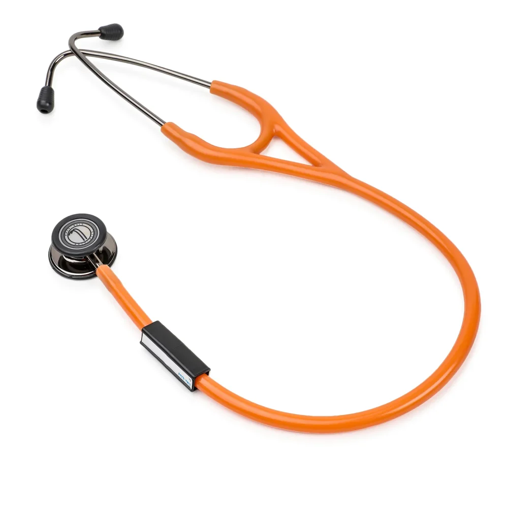 Life-Line L3-Titanium Pl. Stethoscope (Orange) - Healthcare & Medical by Accurate Surgicals